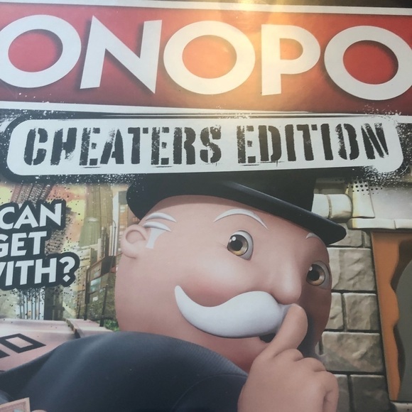 Monopoly Cheaters Addition Game SEALED Hasbro 2-6 Players 8+ Property Trading - Picture 4 of 8